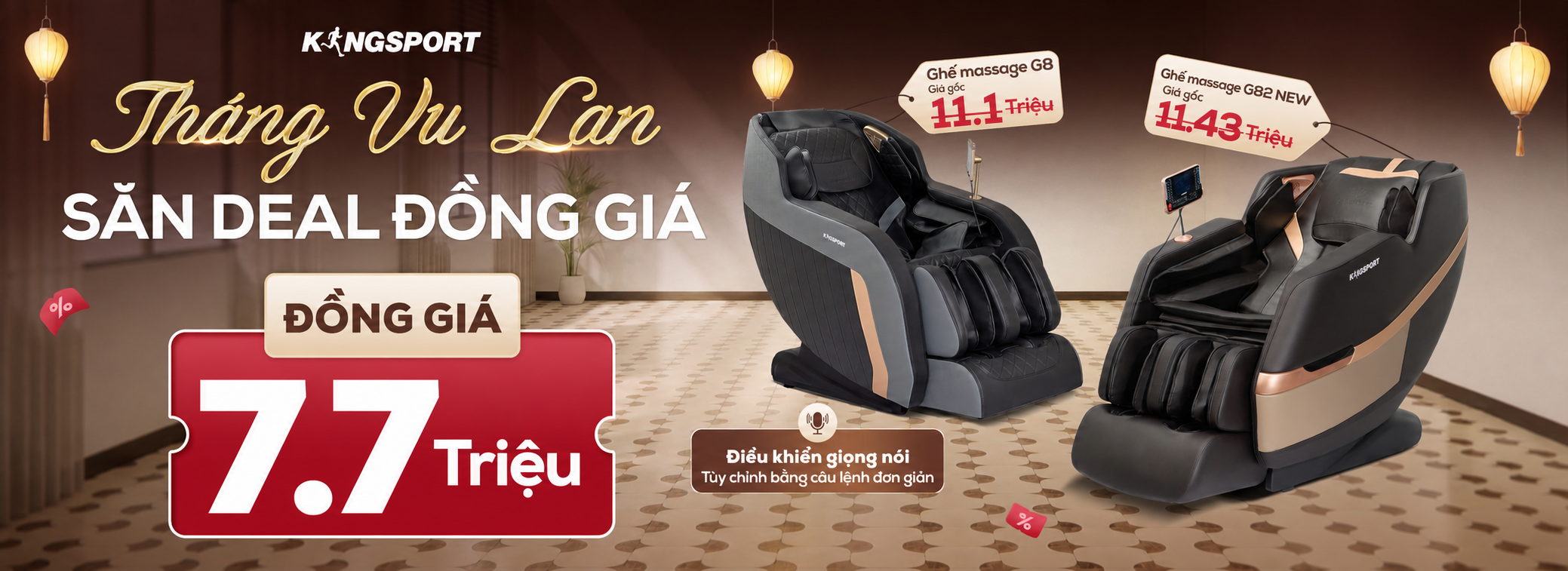 Tháng Vu Lan, săn deal đồng giá KingSport